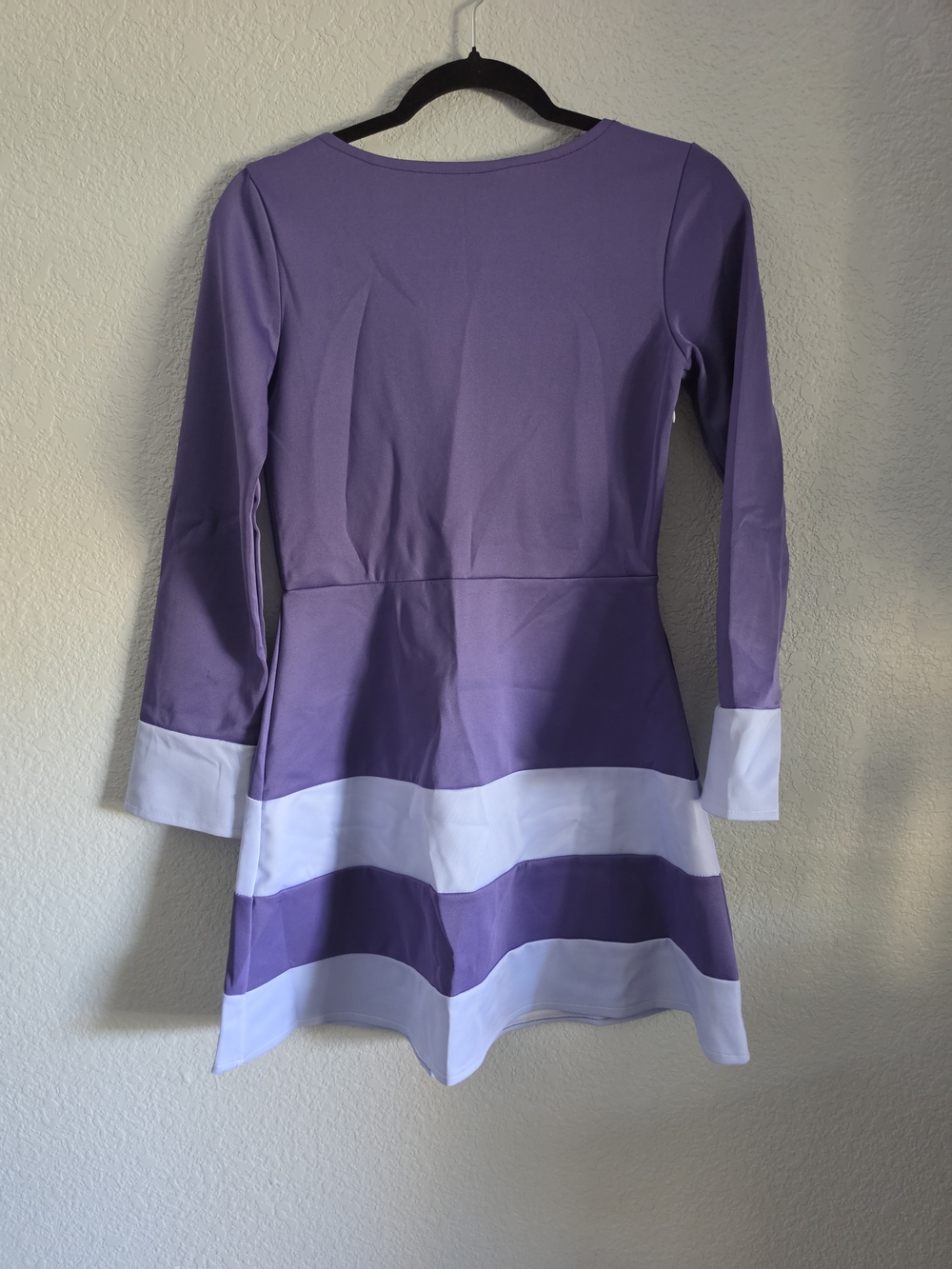 Halloween Costume for Women Purple Dress with Matching Accessories No Socks - Picture 9 of 14